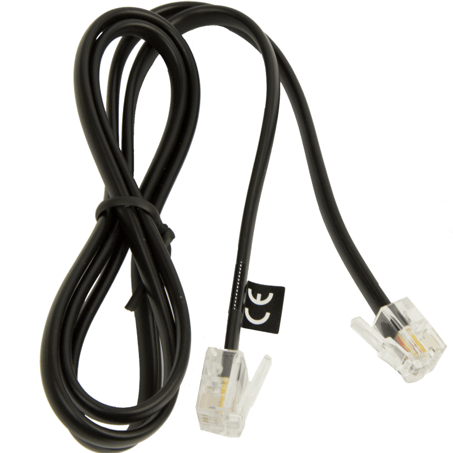 Jabra Anschlussskabel RJ11/RJ12 (4P/6P)