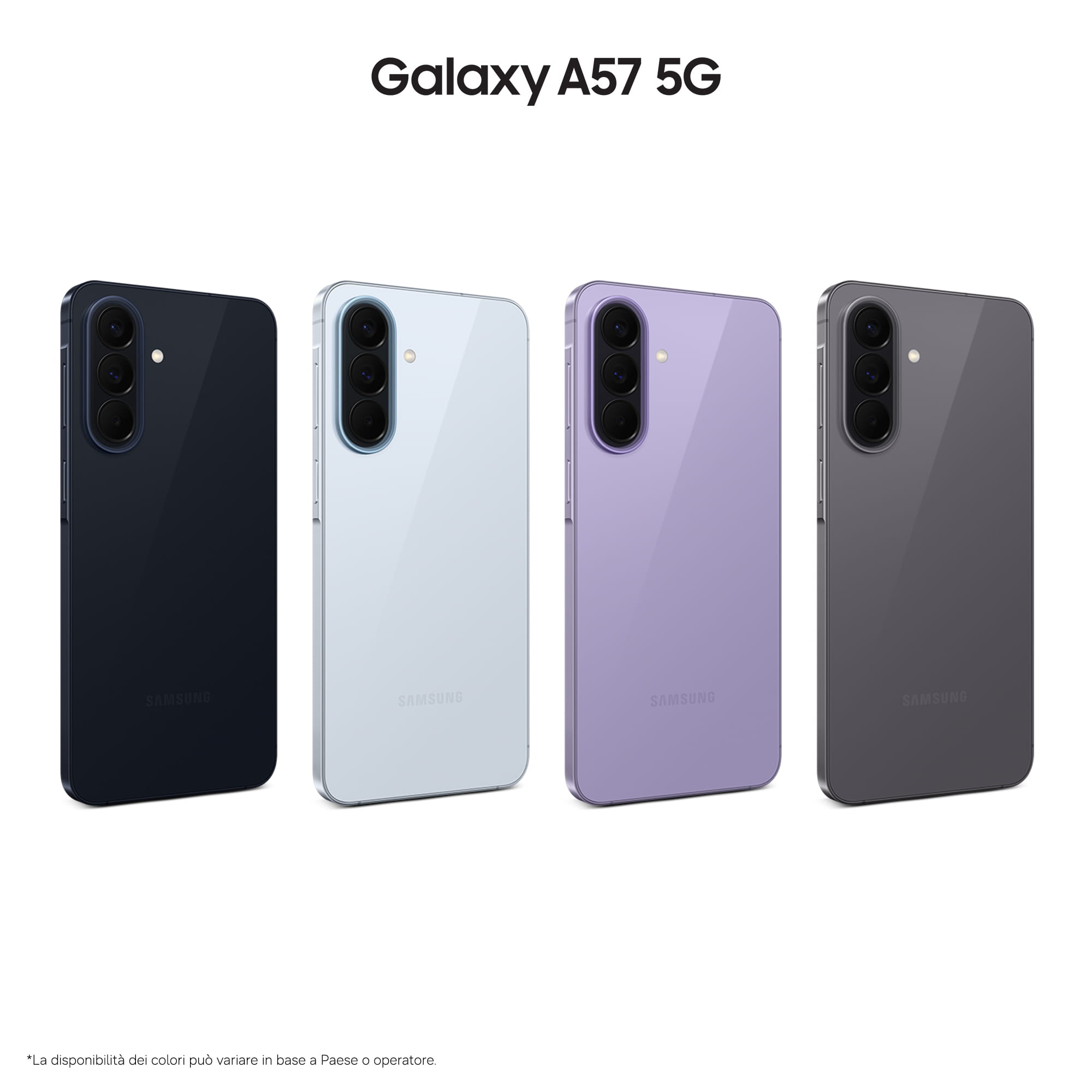 Samsung Galaxy A57 - 5G Smartphone - Dual-SIM - RAM 8 GB / Interner Speicher 128 GB - OLED display - 6.7" - 2340 x 1080 Pixel (120 Hz)