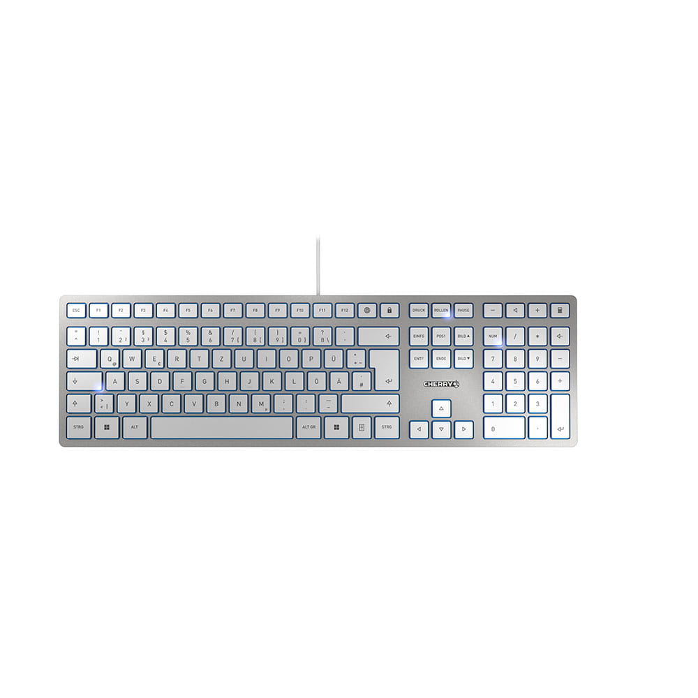 Cherry KC 6000 SLIM - Tastatur - USB - Deutsch