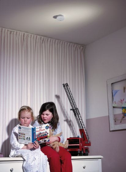 Brennenstuhl 1290050002, Kabellos, Weiß, Haus, Büro, 85 dB, Akku, 3 V