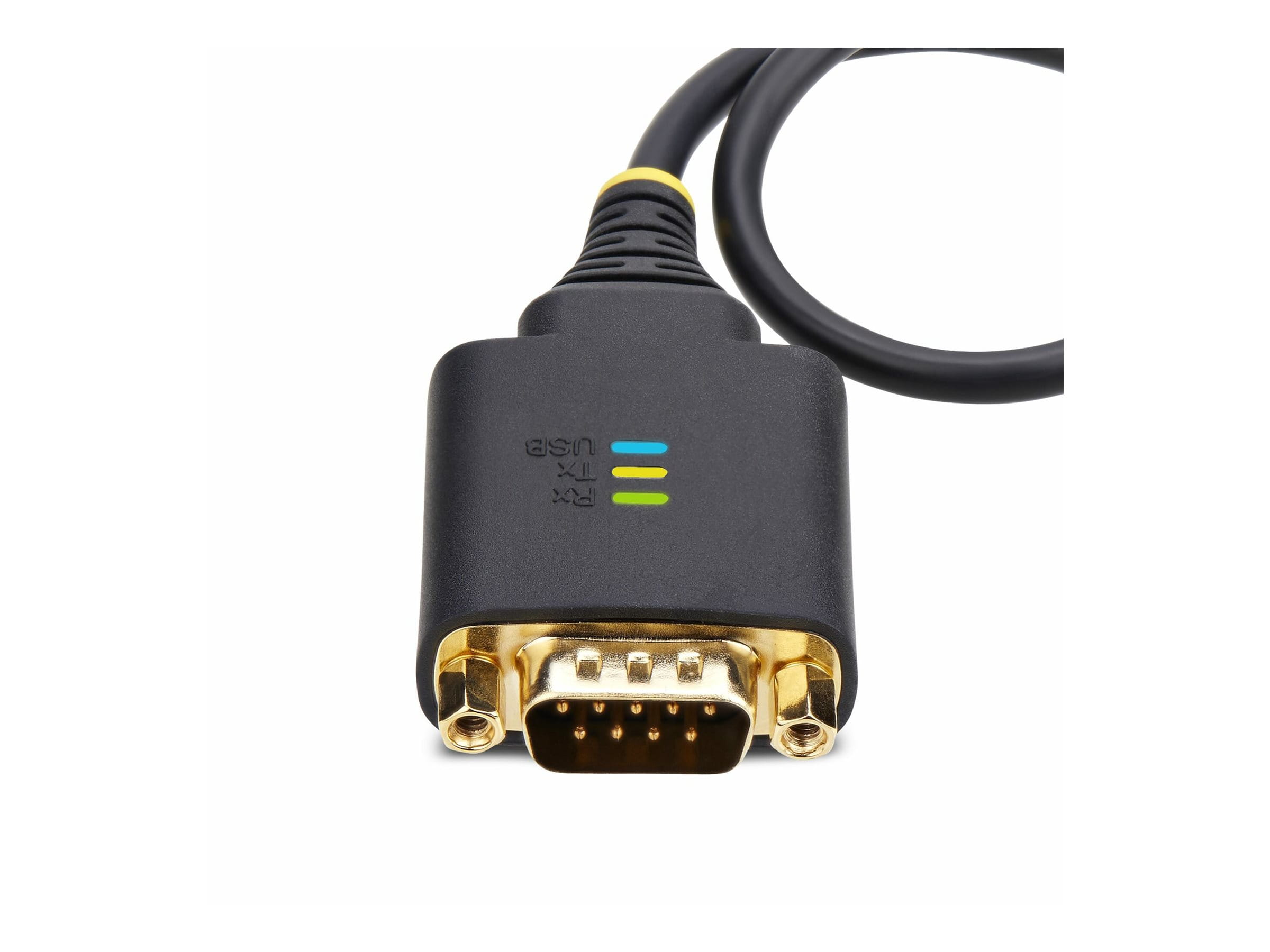 StarTech.com 1ft (30cm) USB to Serial Adapter Cable, COM Retention, RS232 - Kabel USB / seriell - USB (M)