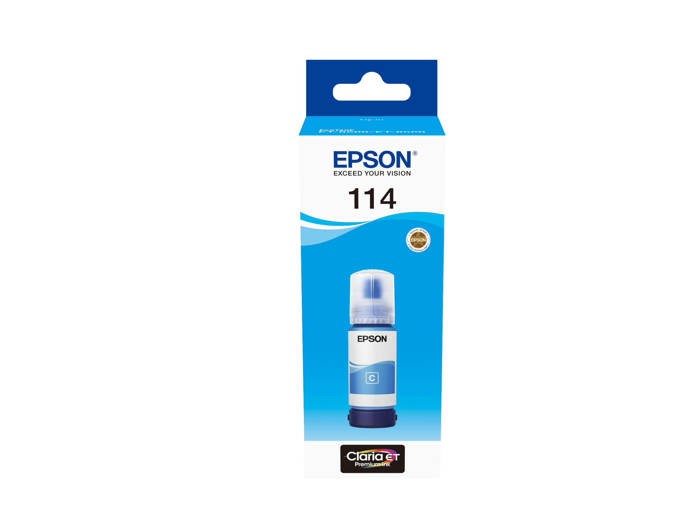 Epson 114 - 70 ml - Cyan - original - Nachfülltinte
