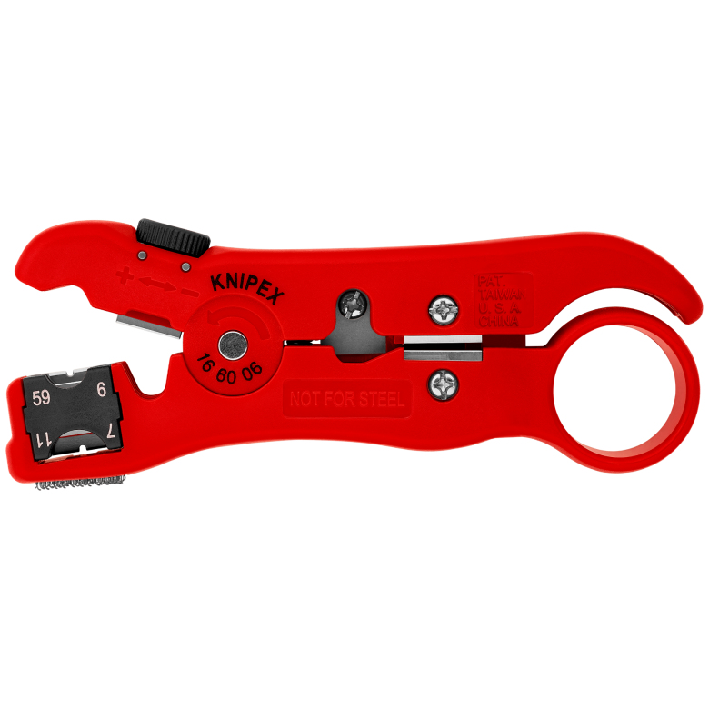 KNIPEX Kabel-Abisolierzange - für Koax- und