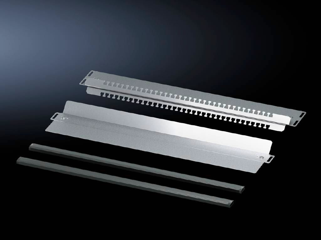 Rittal VX 8618.823, Untere Platte, Grau, Galvanisiertes Stahl, 1200 mm, 1 Stück(e)