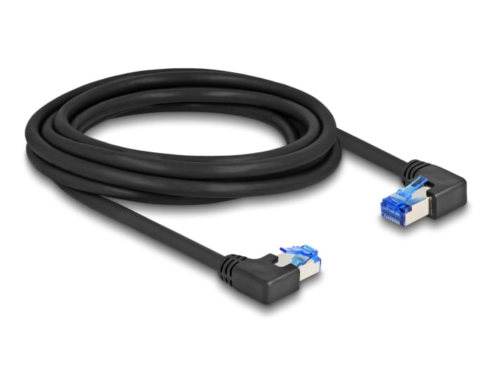 Delock Patch-Kabel - RJ-45 (M) rechtwinklig zu RJ-45 (M)