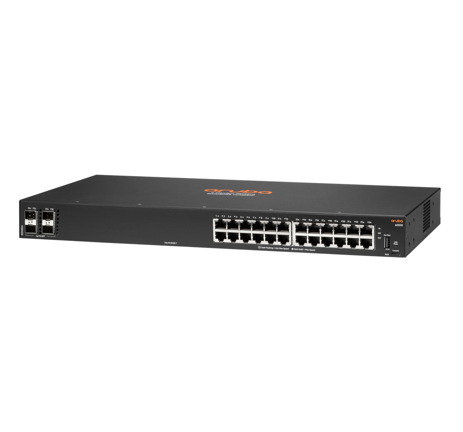 HPE Aruba Networking 6000 24G 4SFP Switch - Switch - L3 - managed