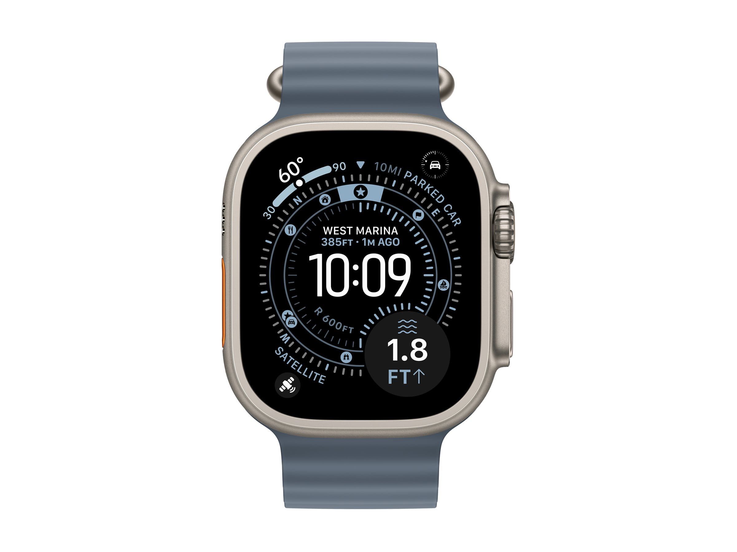 Apple Watch Ultra 3 - 49 mm - natürliches Titan