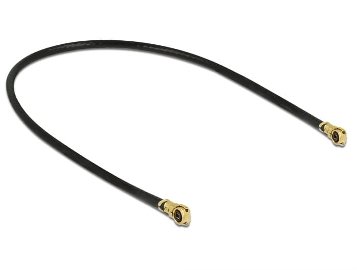 Delock Antennenkabel - MHF4/HSC Stecker gewinkelt