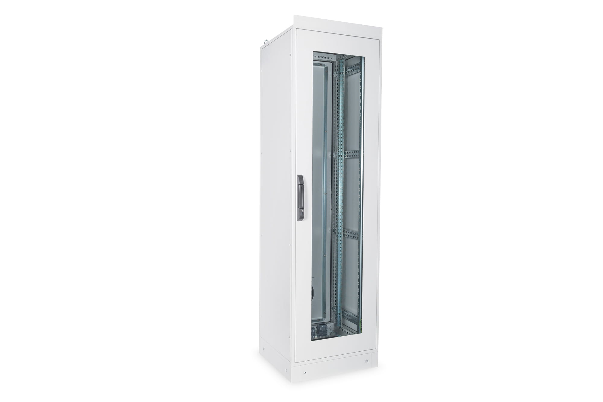 DIGITUS Professional DN-19 42U-I-6/6-1 - Gehäuse - bodenstehend - Grau, RAL 7035 - 42HE - 48.3 cm (19")