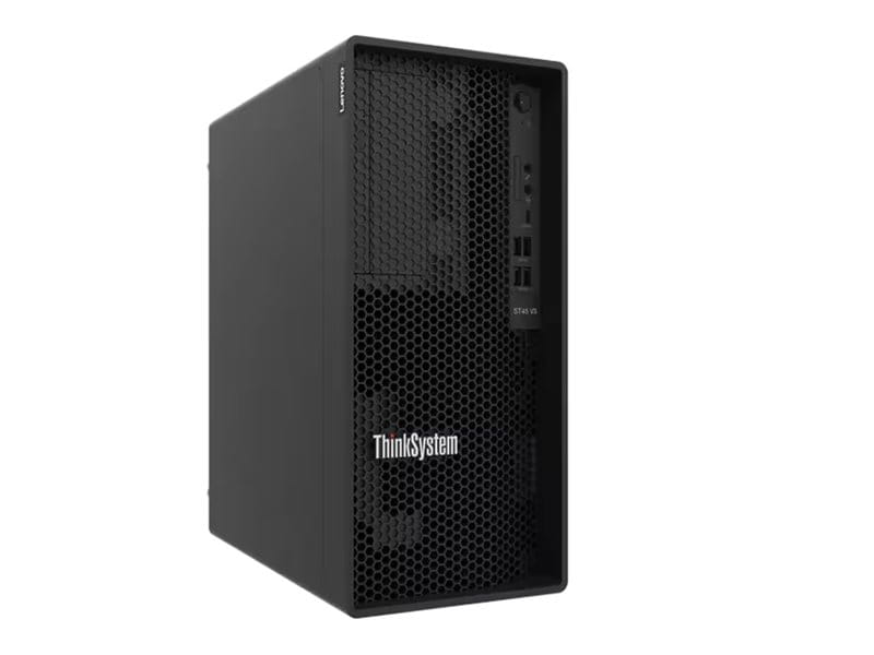 Lenovo ThinkSystem ST45 V3 7DH5 - Server - Tower - 1-Weg - 1 x EPYC 4244P / 3.8 GHz - RAM 16 GB - nicht Hot-Swap-fähig 8.9 cm (3.5")