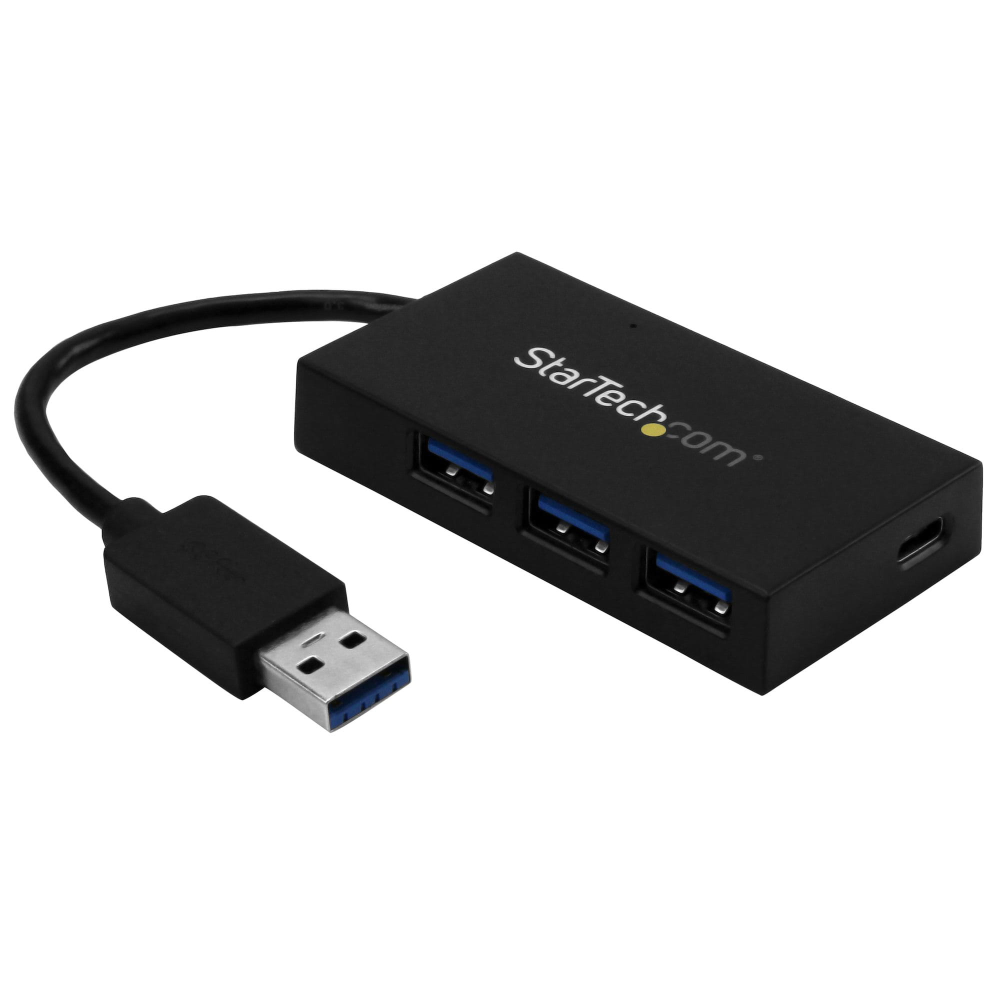 StarTech.com 4 Port USB 3.0 Hub - USB-A auf 3x USB-A und 1x USB-C