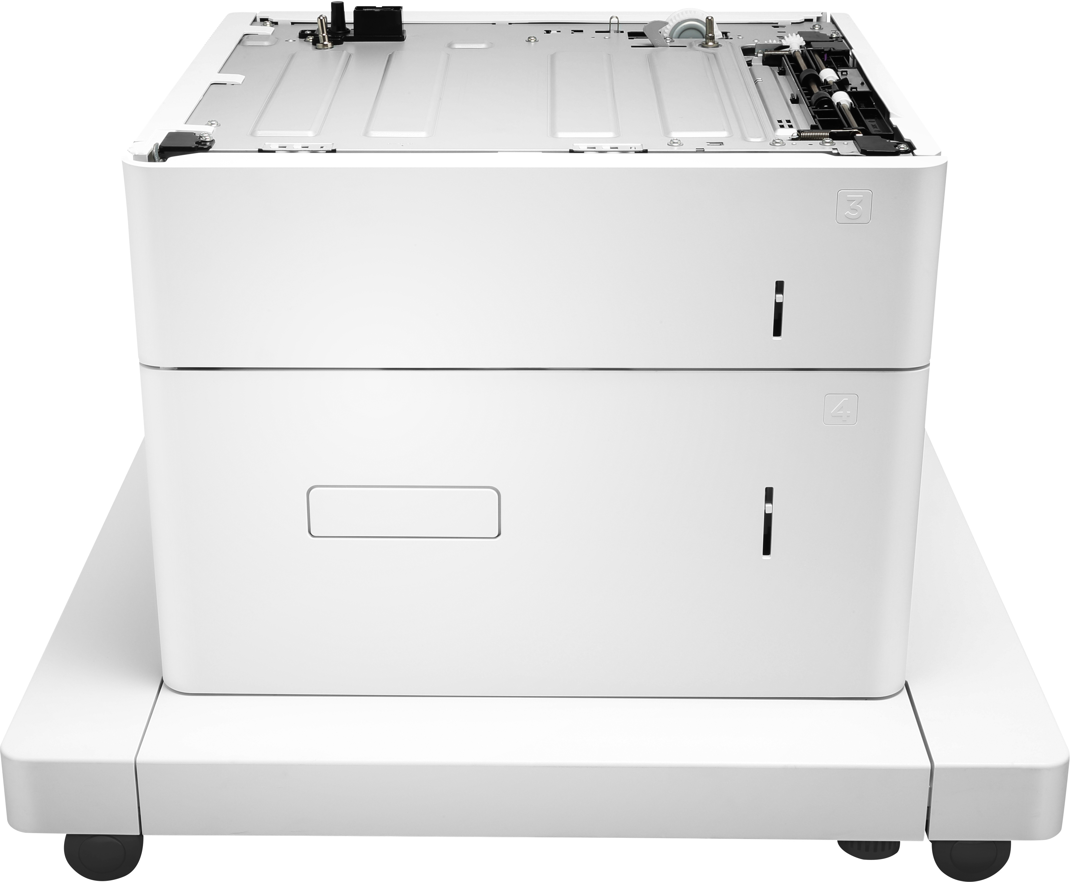 HP Papiereinzug und Ständer - Druckerbasis mit Medienzuführung - 2550 Blätter in 2 Schubladen (Trays)