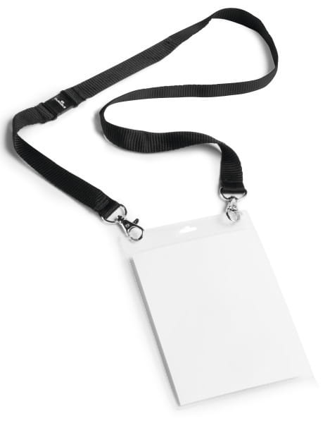 Durable Kartenhalter - für A6 - Trageband