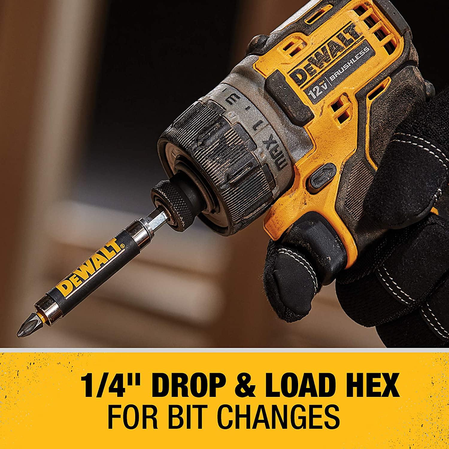 DEWALT DCF601D2-QW, Schwarz, Gelb, 680 g, 1 Stück(e), B07YZPFY9J
