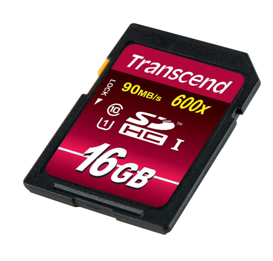 Transcend Flash-Speicherkarte - 16 GB - Class