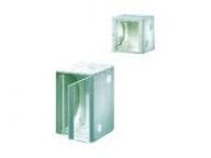 Rittal DK FlatBox - Schrank - geeignet für Wandmontage - Hellgrau, RAL 7035 - 15U - 48.3 cm (19")