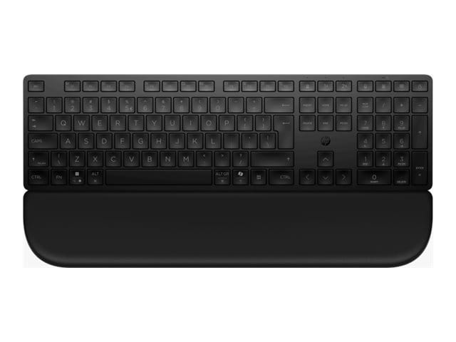HP 585K - Tastatur - Dual-Modus, 3-Zonen-Layout, Multi-Gerät, flacher Tastenanschlag