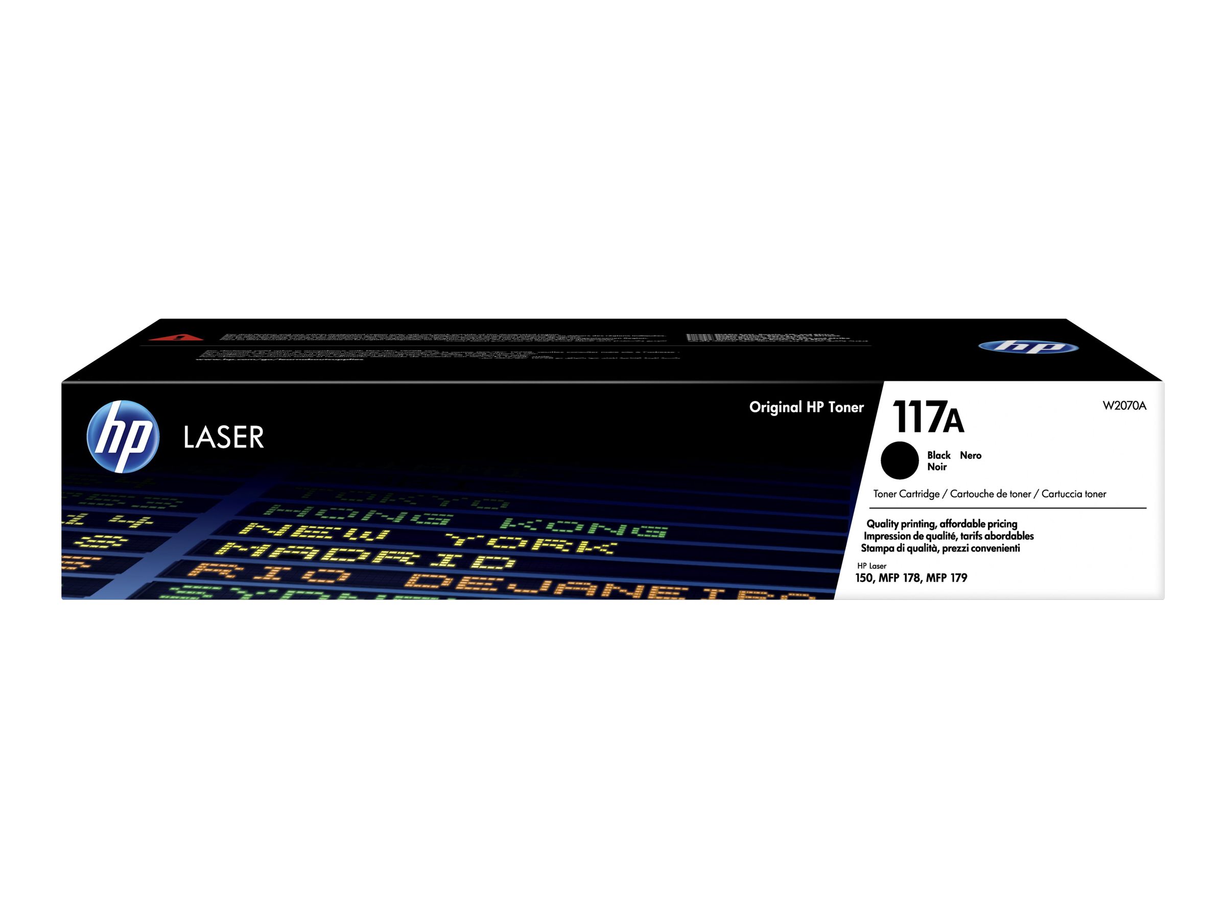 HP 117A - Schwarz - original - Tonerpatrone (W2070A)