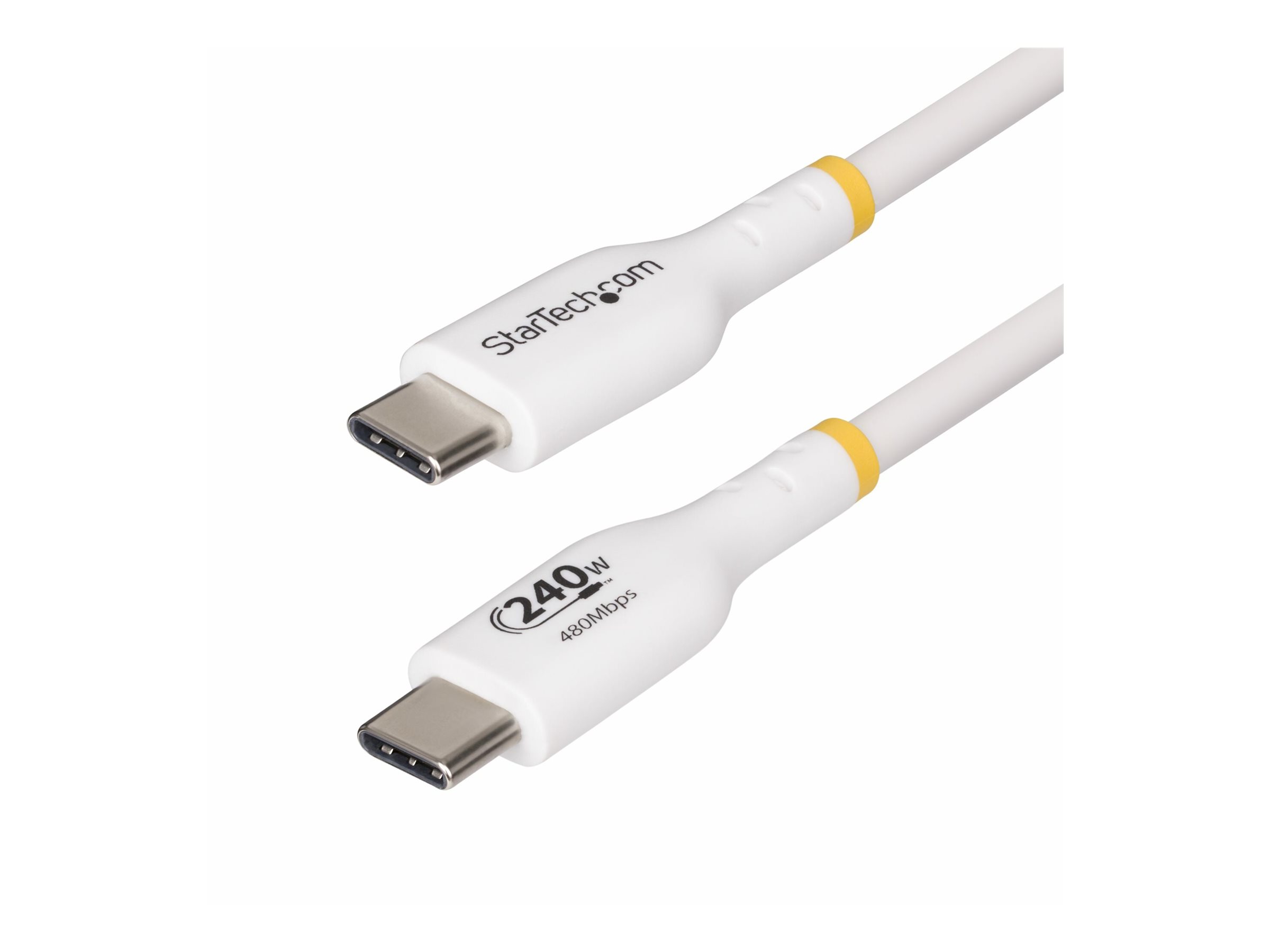 StarTech.com 2m USB-C Ladekabel, USB-IF zertifiziert, 240W PD EPR, M/M - USB-Kabel - USB-C (M)