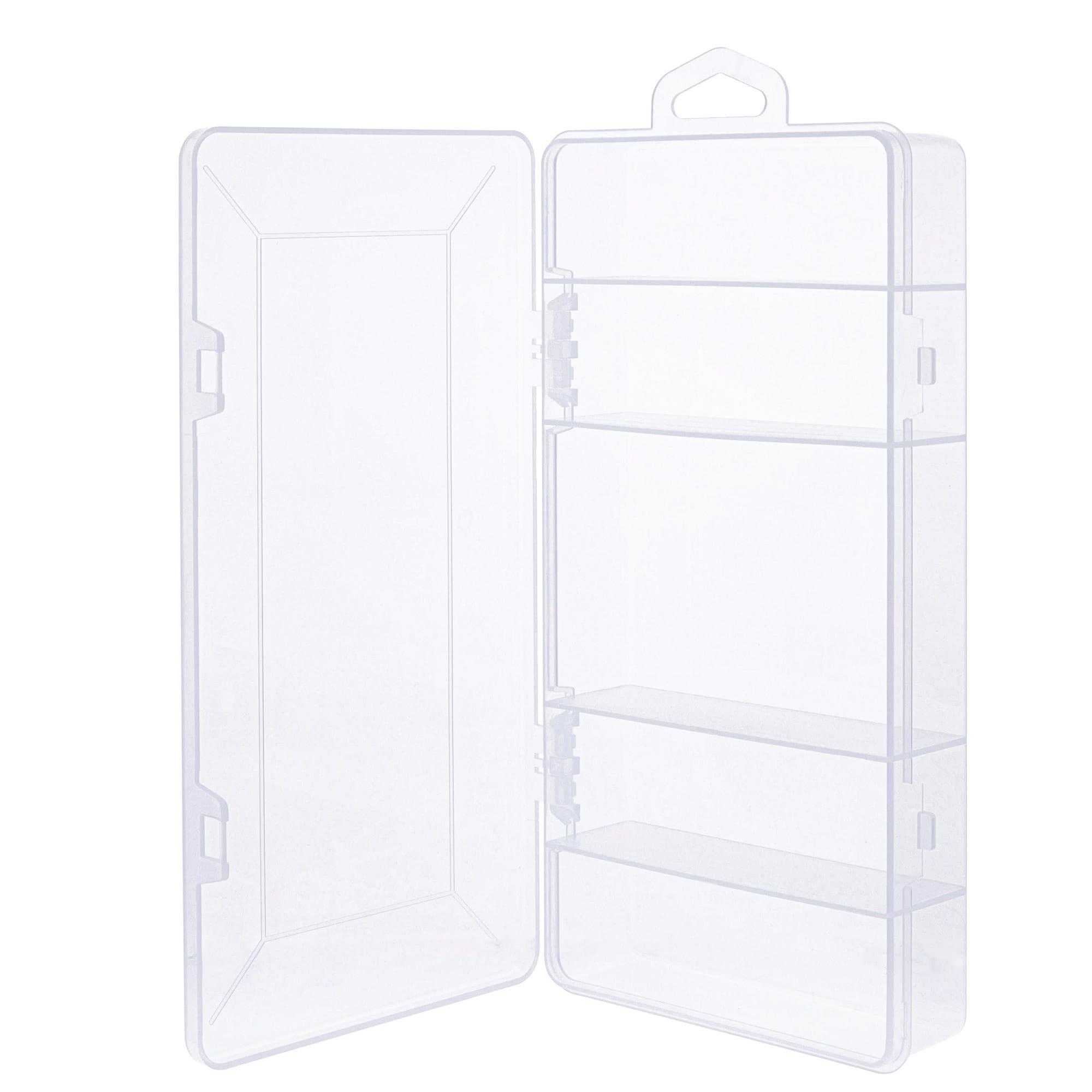 InLine Kleinteilebox - 5 Fächer - Abmessungen: 206x107x33mm - transparent
