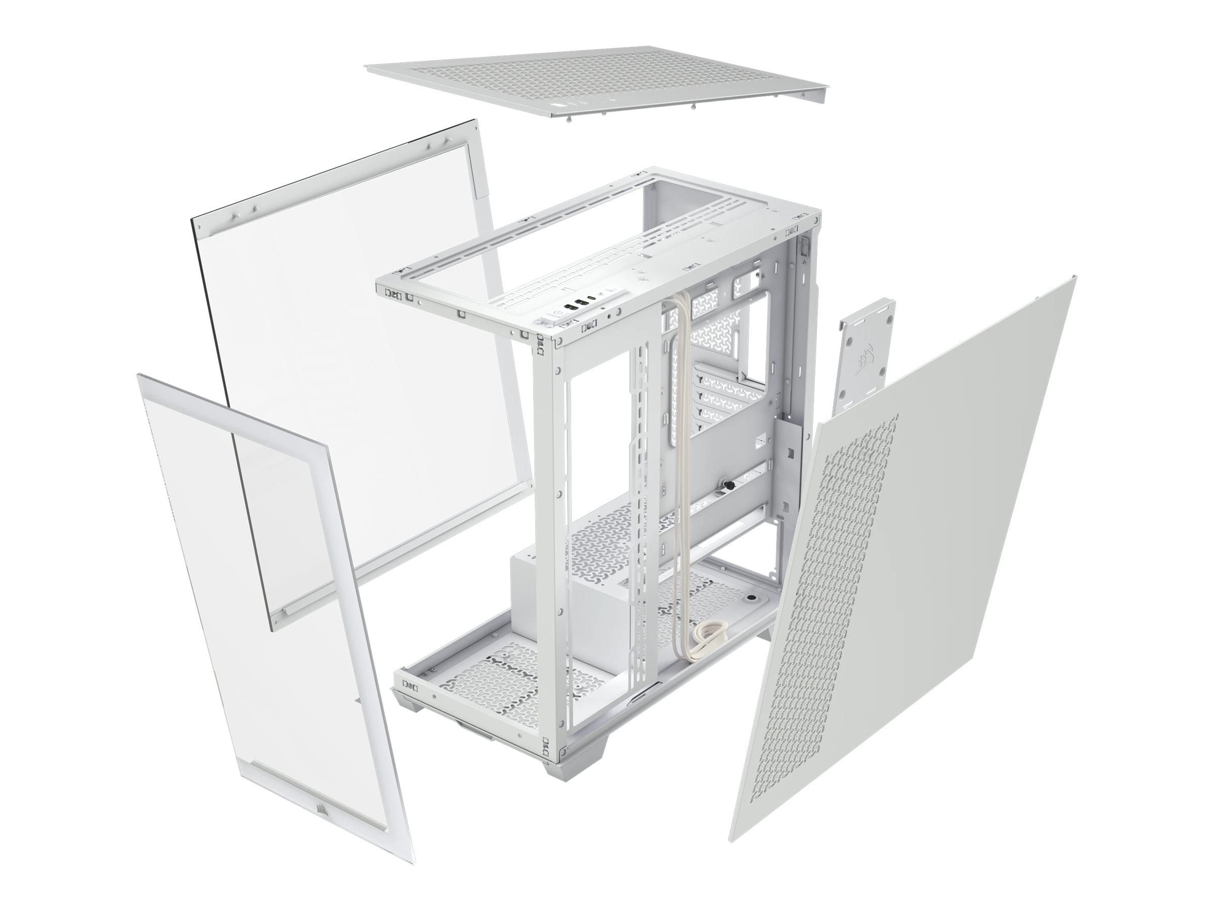Corsair 3500X - Mid tower - E-ATX - Seitenteil mit Fenster (gehärtetes Glas)