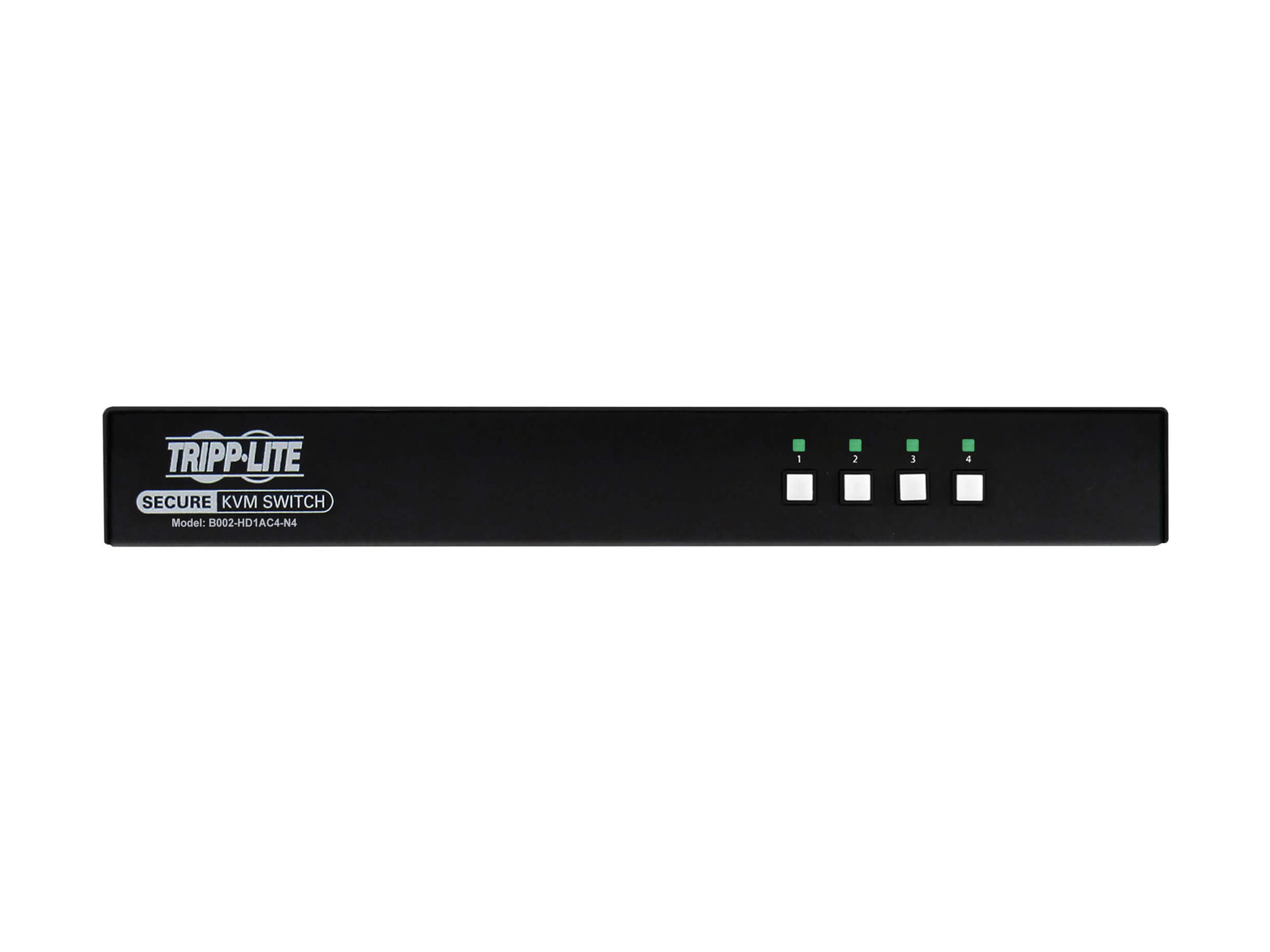 Tripp Secure KVM Switch, 4-Port, Single Head, DP to HDMI (x4)