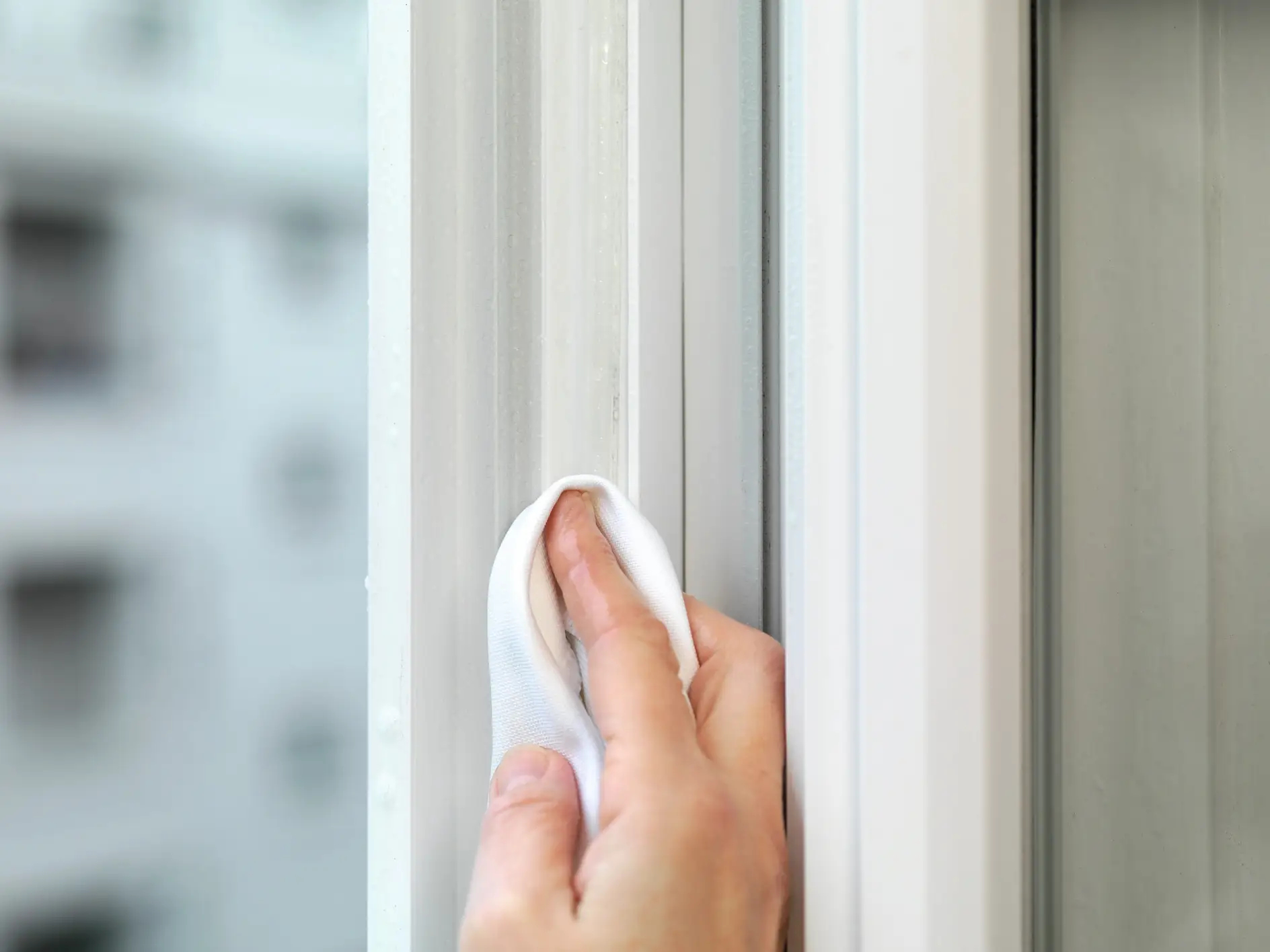 Tesa 05417-00100-01, Fenster, Rahmenlos, Oberhalb des Fensters, Weiß, Stoff, Silikon, 9 mm