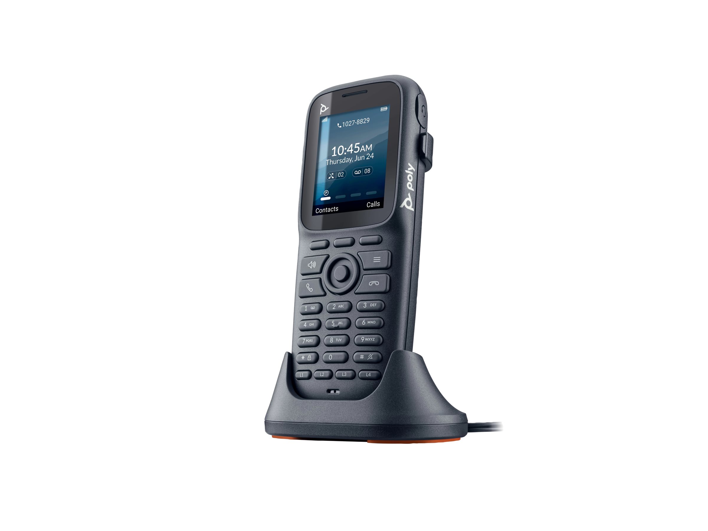 Poly HP Poly Rove 20 - Schnurloses VoIP-Telefon mit Rufnummernanzeige/Anklopffunktion