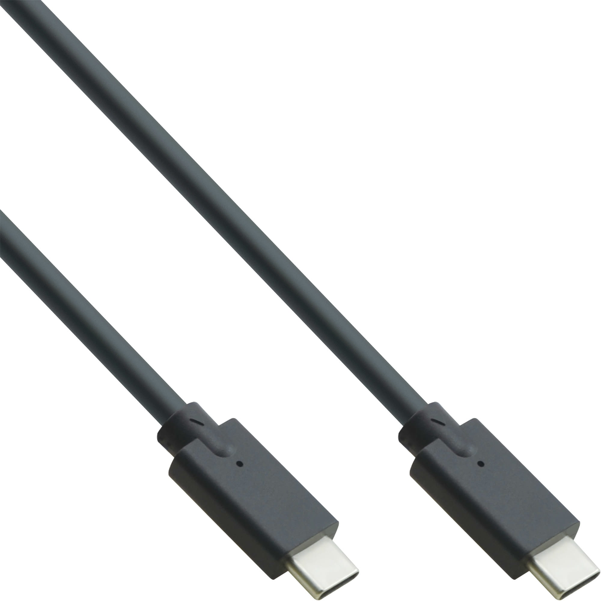 InLine USB 3.2 Gen.2x2 Kabel - USB-C Stecker/Stecker - schwarz - 0,5m