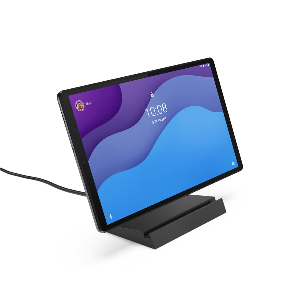 Lenovo Smart Tab M10 HD (2nd Gen) with Google Assistant ZA73 - Tablet - Android 10 - 64 GB eMMC - 25.7 cm (10.1")