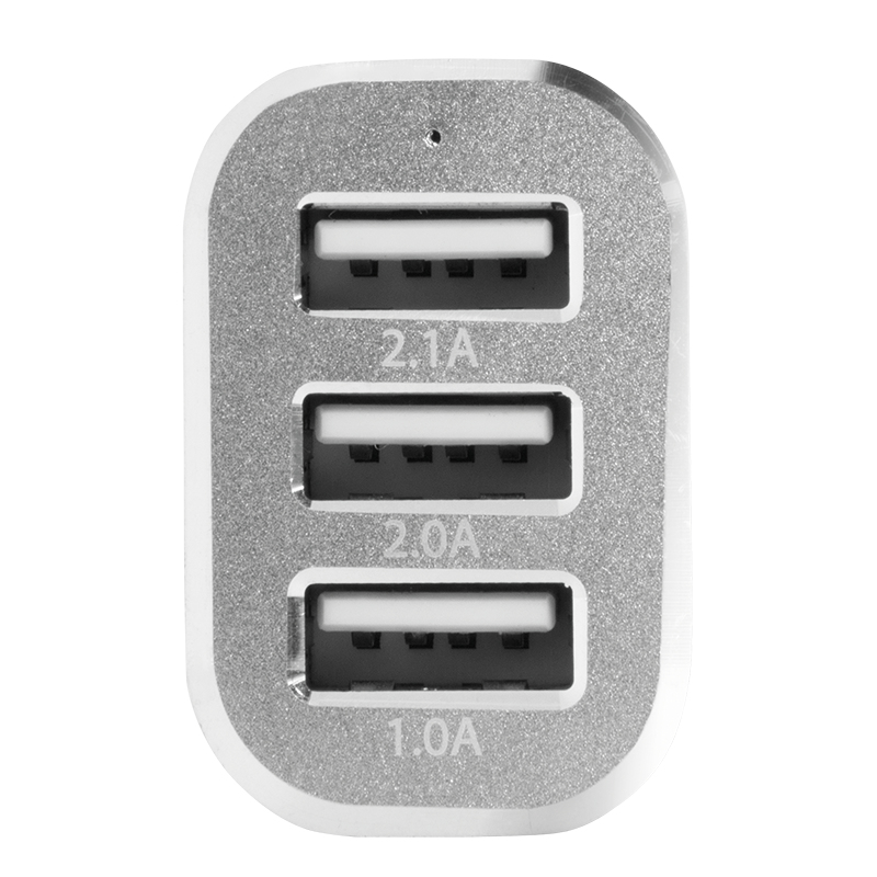 LogiLink USB Universal Charger - Auto-Netzteil - 5.1 A - 3 Ausgabeanschlussstellen (USB)