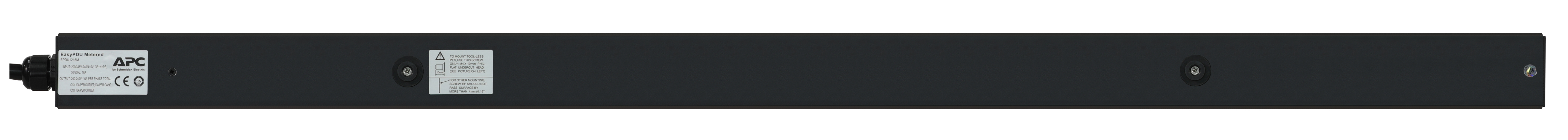 APC Easy Basic Rack PDU EPDU1216B - Stromverteilungseinheit (Rack - einbaufähig)
