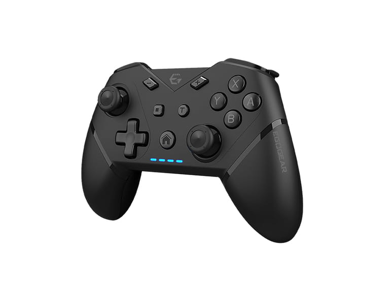 EgoGear SC20-NS-BT-BK, Gamepad, Nintendo Switch, Schaltfläche Zurück, D-Pad, Richtungstasten, Menü-Taste, Schaltfläche Optionen, Schaltfläche Teilen, Kabellos, Bluetooth, Schwarz