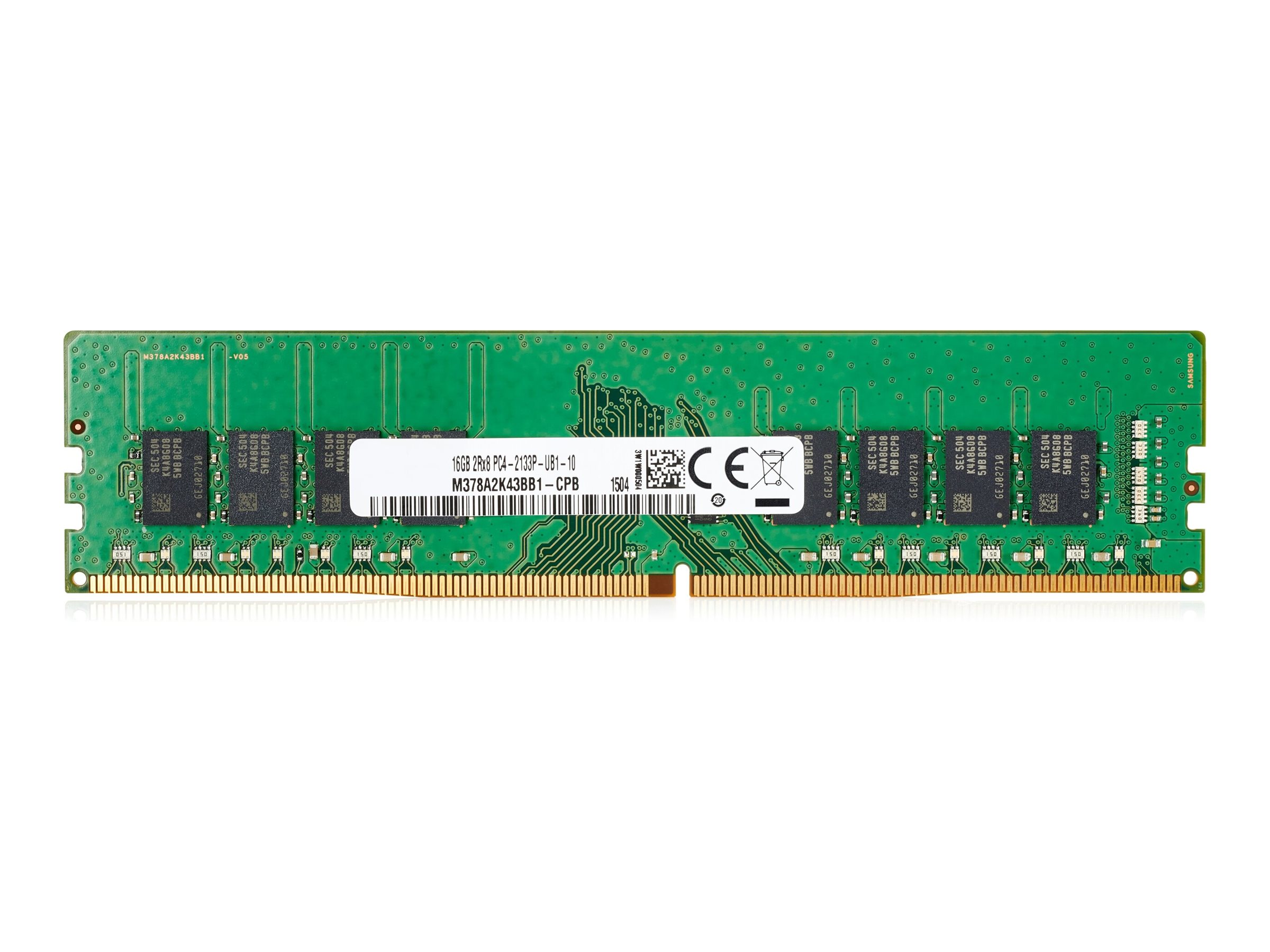 HP  DDR4 - Modul - 8 GB - DIMM 288-PIN - 3200 MHz / PC4-25600 - 1.2 V - ungepuffert - non-ECC - für HP 280 G4, 280 G5, 290 G3, 290 G4; Desktop 280 Pro G5, Pro 300 G6; EliteDesk 705 G5 (DIMM)