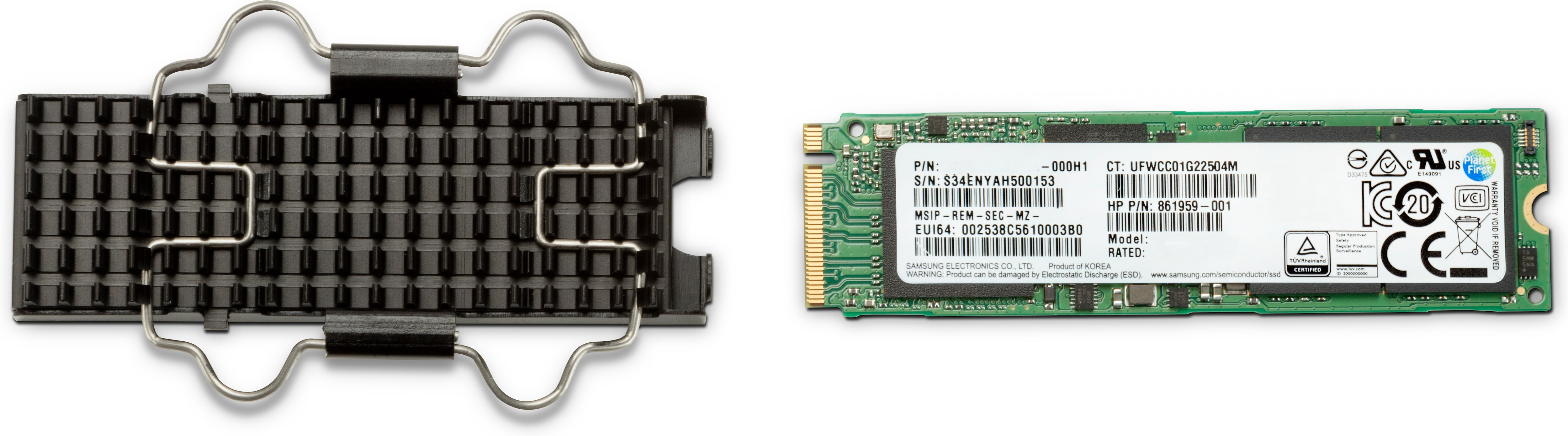 HP Z Turbo Drive Kit - SSD - verschlüsselt - 1 TB - intern - Self-Encrypting Drive (SED)