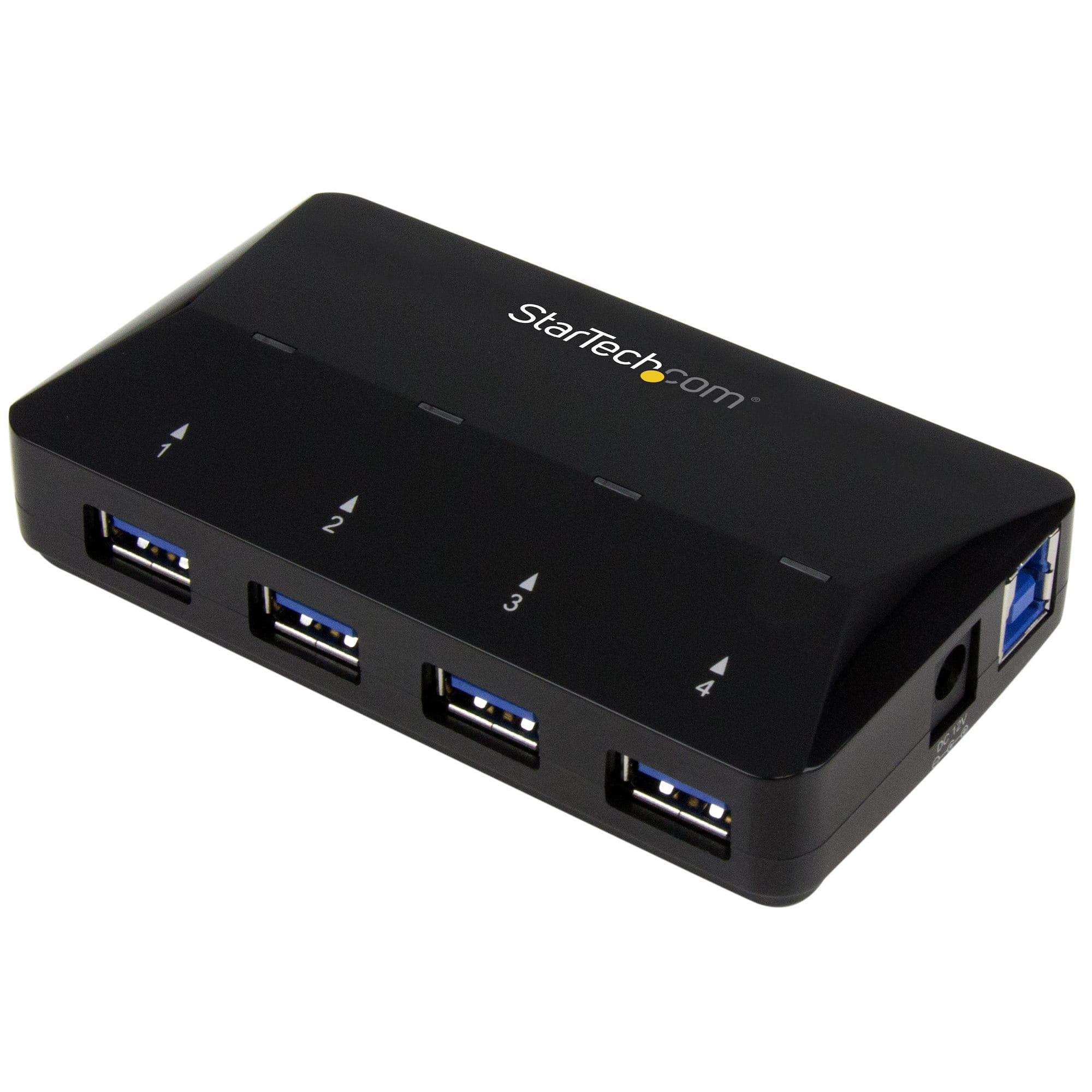 StarTech.com 4 Port USB 3.0 Hub plus dedizierter Ladeanschluss