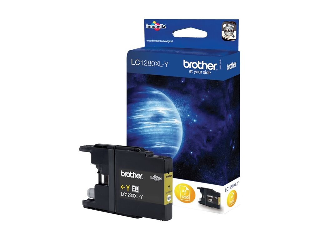 Brother LC1280XLY - Gelb - original - Tintenpatrone
