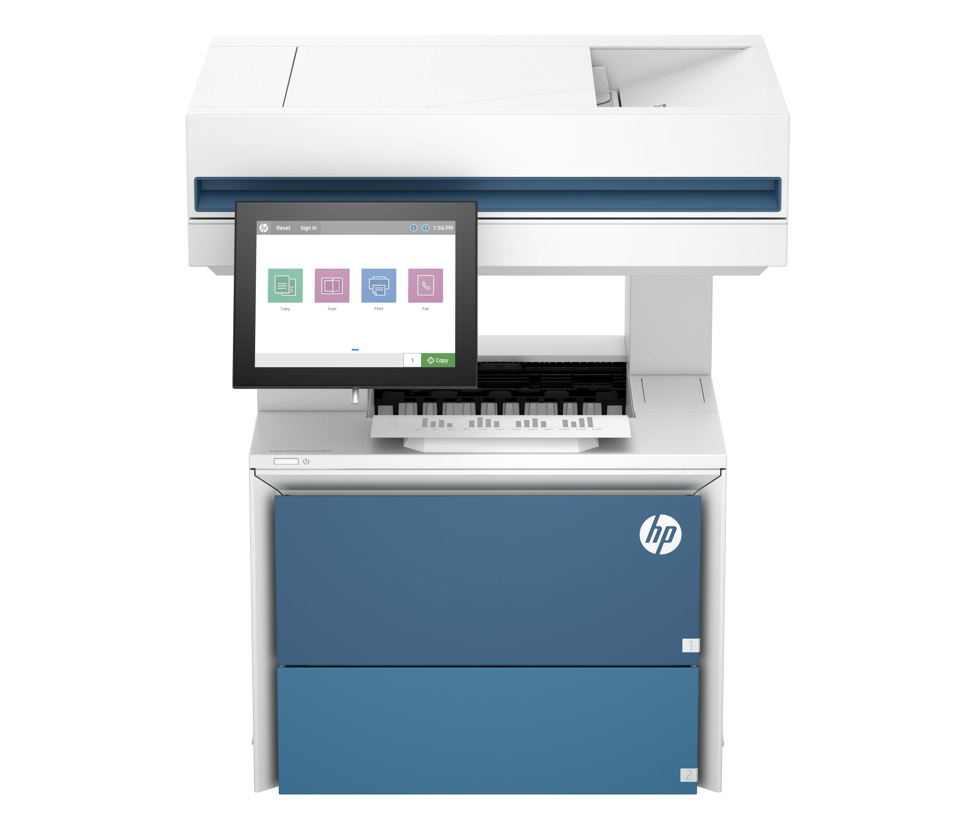 HP LaserJet Enterprise MFP 6600dn - Multifunktionsdrucker - s/w - Laser - Legal (216 x 356 mm)