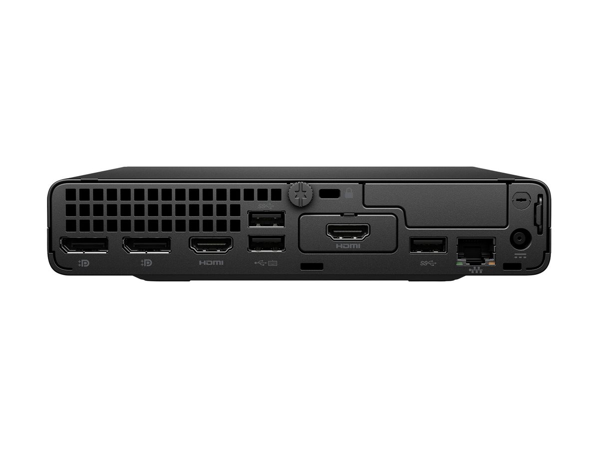 HP Pro 400 G9 - Mini - Core i5 13500T / 1.6 GHz - RAM 16 GB - SSD 512 GB - NVMe - UHD Graphics 770 - 1GbE, Wi-Fi 6E, Bluetooth 5.3 - WLAN: 802.11a/b/g/n/ac/ax (Wi-Fi 6E)