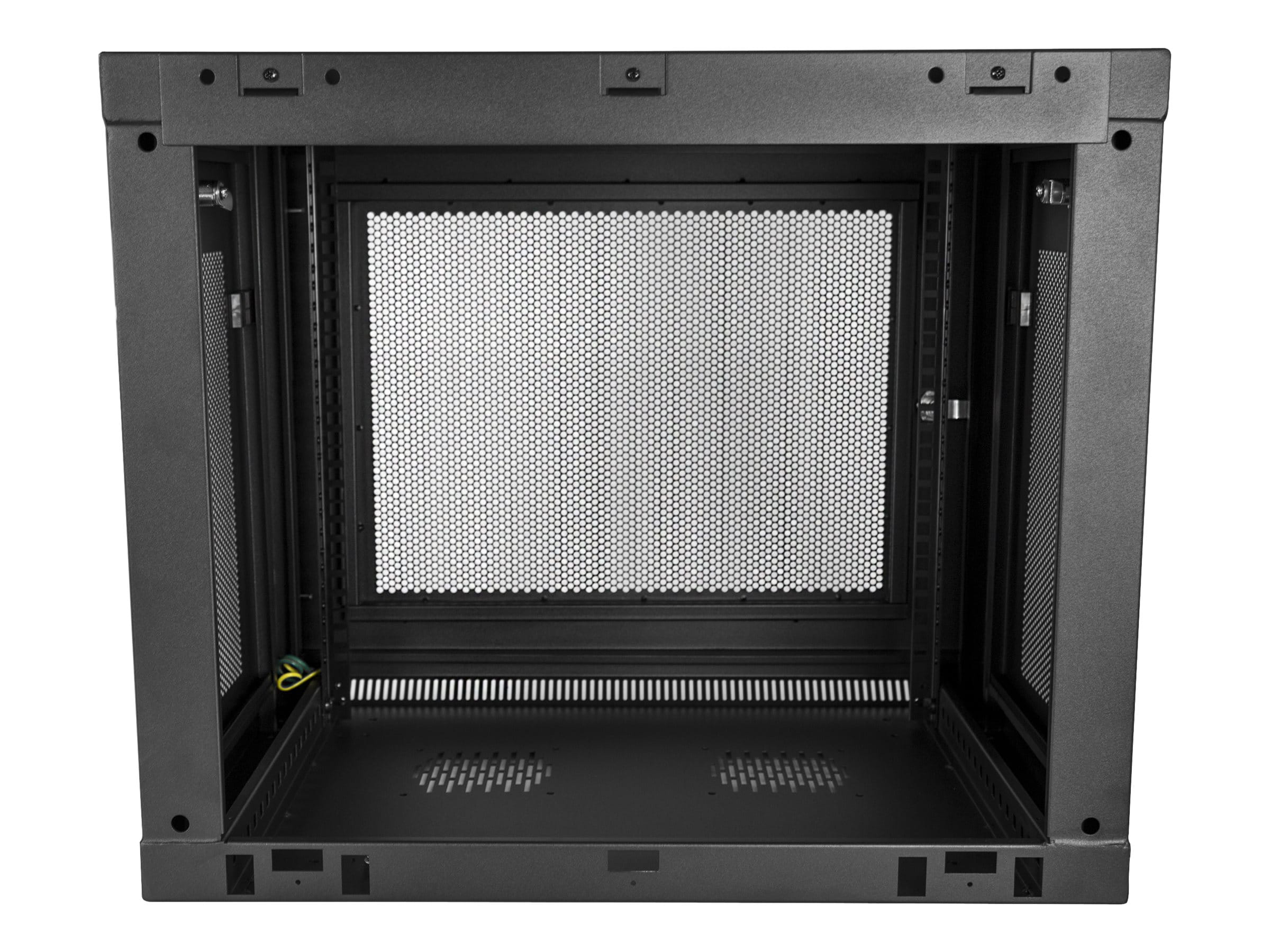 StarTech.com RK9WALM Serverschrank (9HE, zur Wandmontage, mit Scharnier, 38cm tief, Netzwerkschrank) StarTech.com RK9WALM Serverschrank (9HE, zur Wandmontage, mit Scharnier, 38cm tief, Netzwerkschrank)