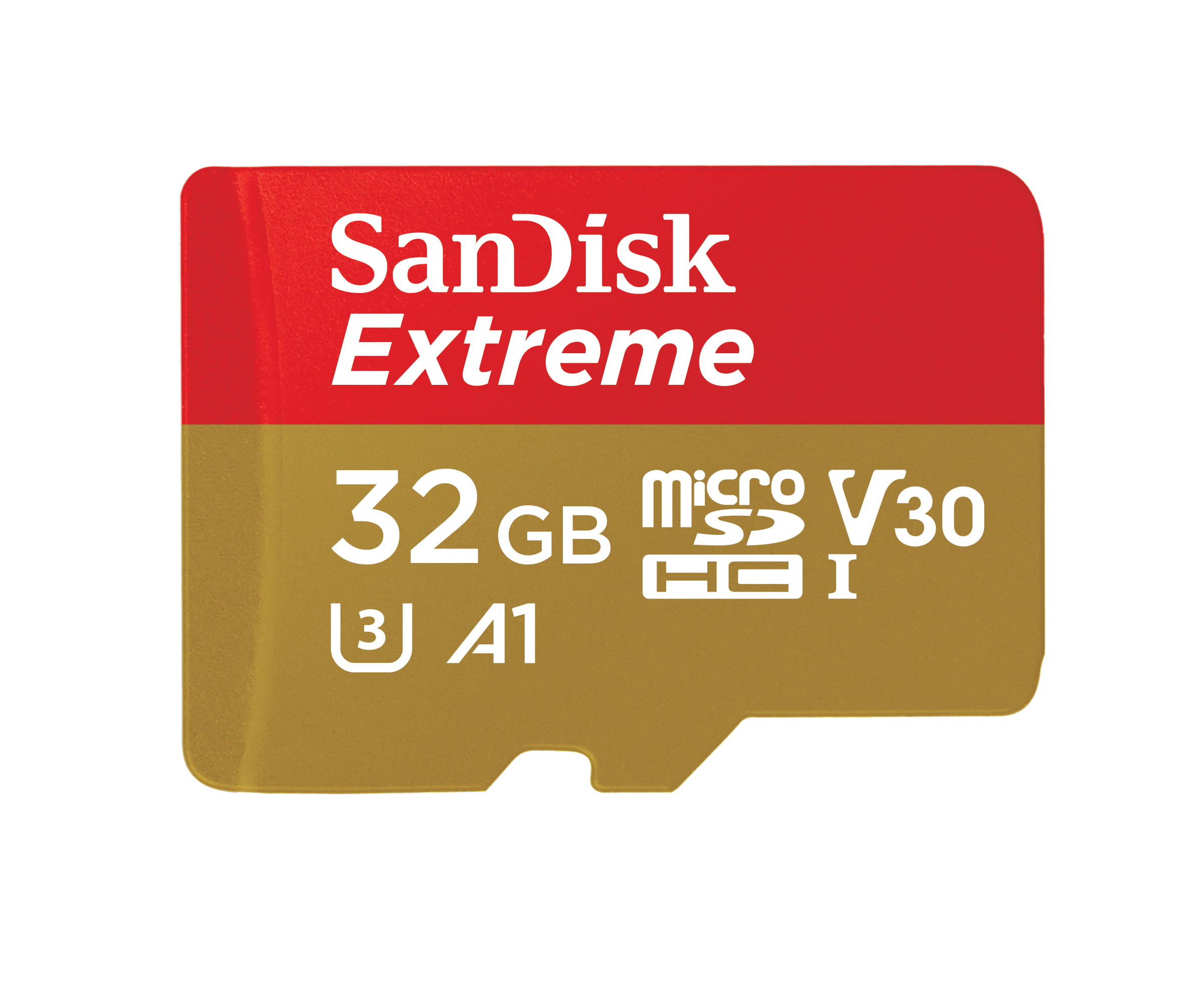 SanDisk Extreme - Flash-Speicherkarte (microSDHC/SD-Adapter inbegriffen)