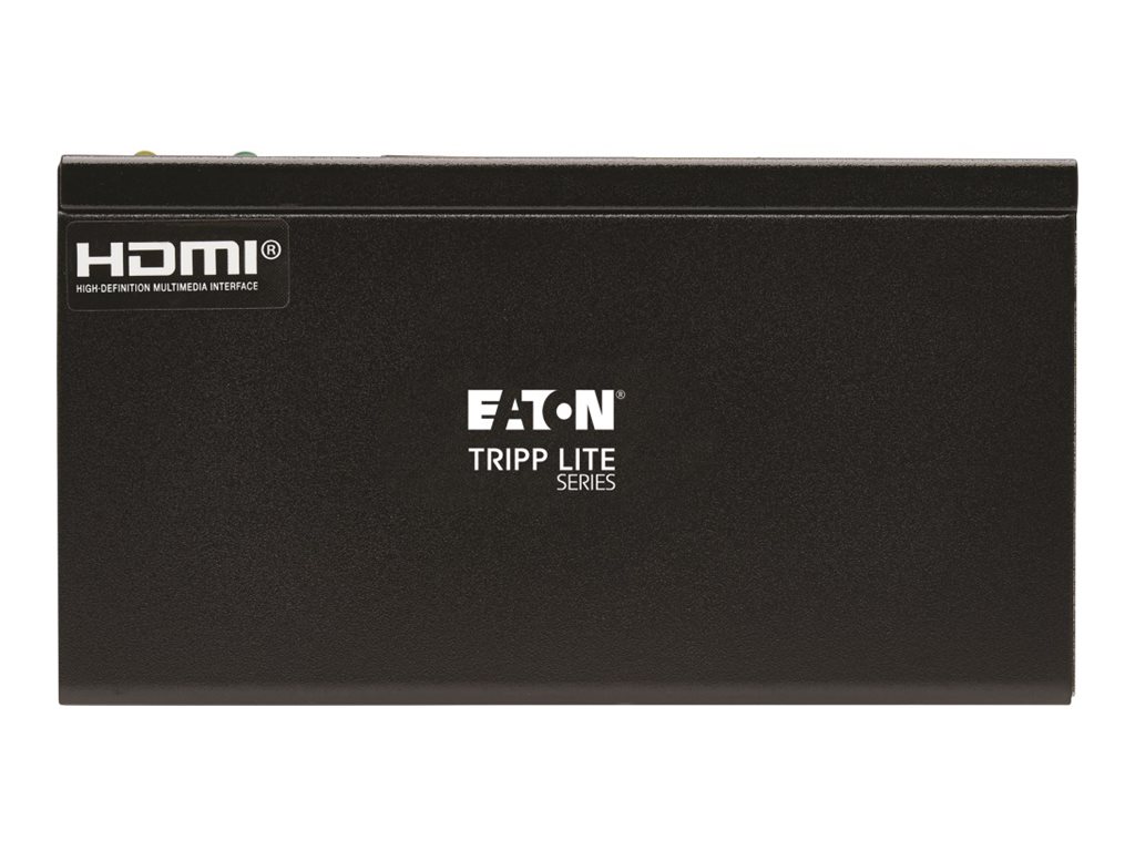 Tripp Eaton Tripp Lite Series HDMI over Cat6 Extender Kit, Box Transmitter/Wall Plate Receiver, 4K 60 Hz, 4:4:4, IR, PoC, HDR, HDCP 2.2, 230 ft., TAA