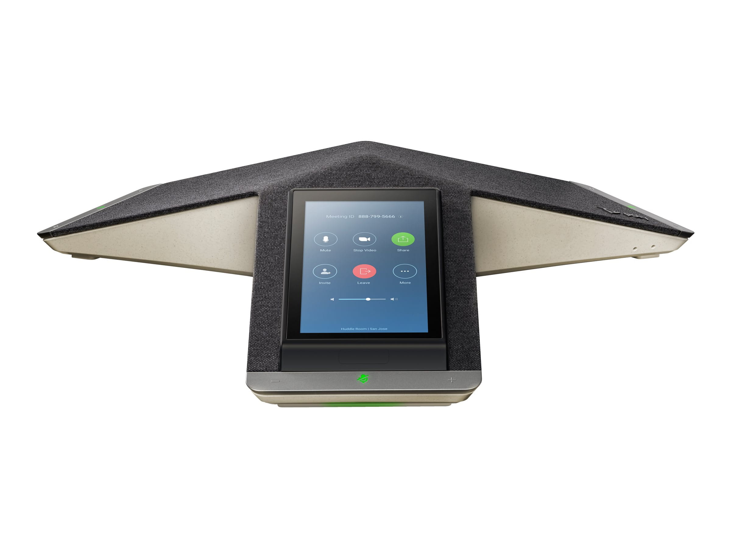 Poly HP Poly Trio C60 NR - VoIP-Konferenztelefon - mit Bluetooth-Schnittstelle mit Rufnummernanzeige/Anklopffunktion - IEEE 802.11a/b/g/n (Wi-Fi)
