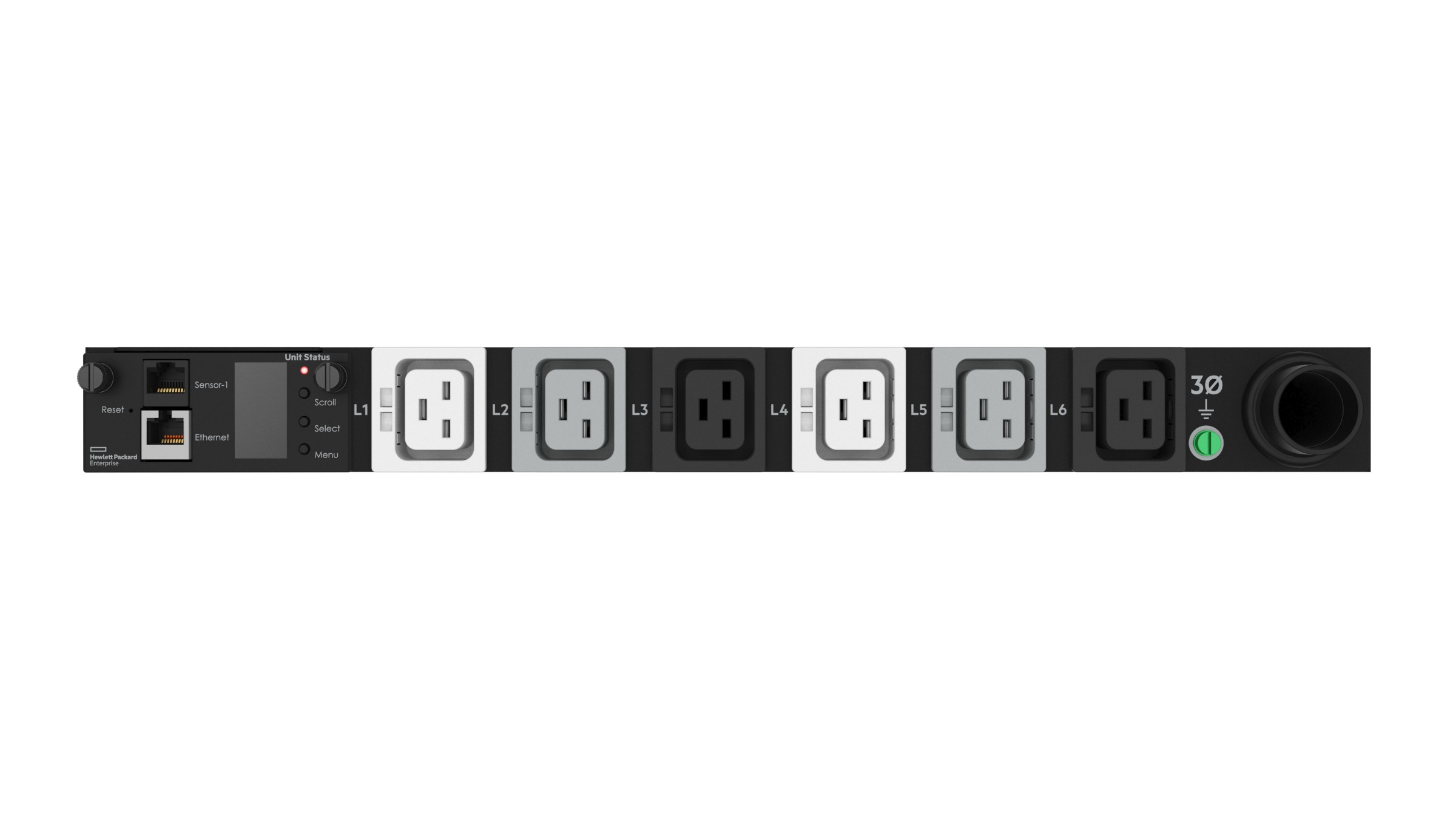 HPE G2 Metered Modular Horizontal True 0U - Stromverteilungseinheit (Rack - einbaufähig)