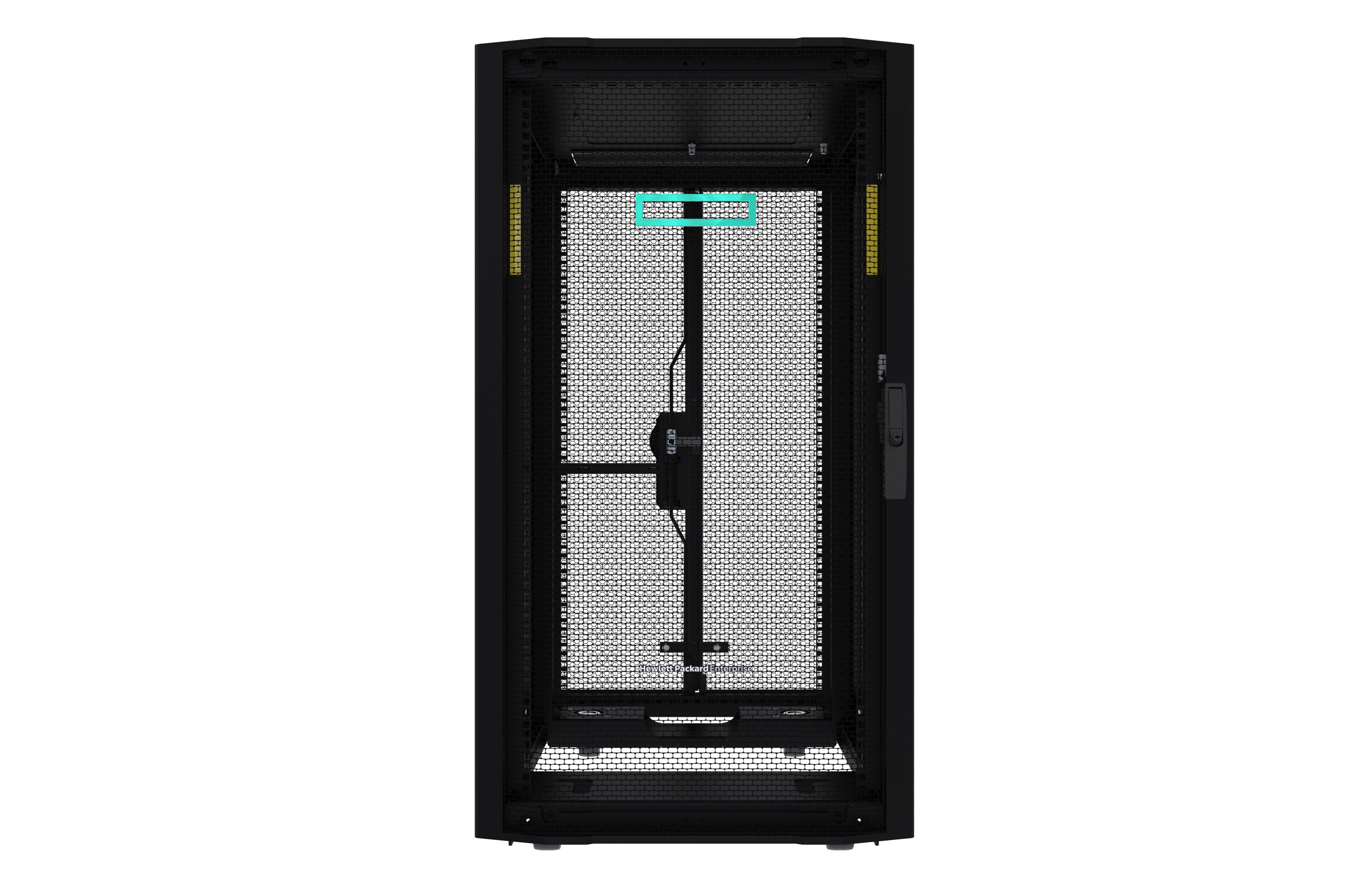 HPE 600mm x 1075mm G2 Kitted Advanced Shock Rack - Schrank Netzwerkschrank - Schwarz - 42HE - 48.3 cm (19")