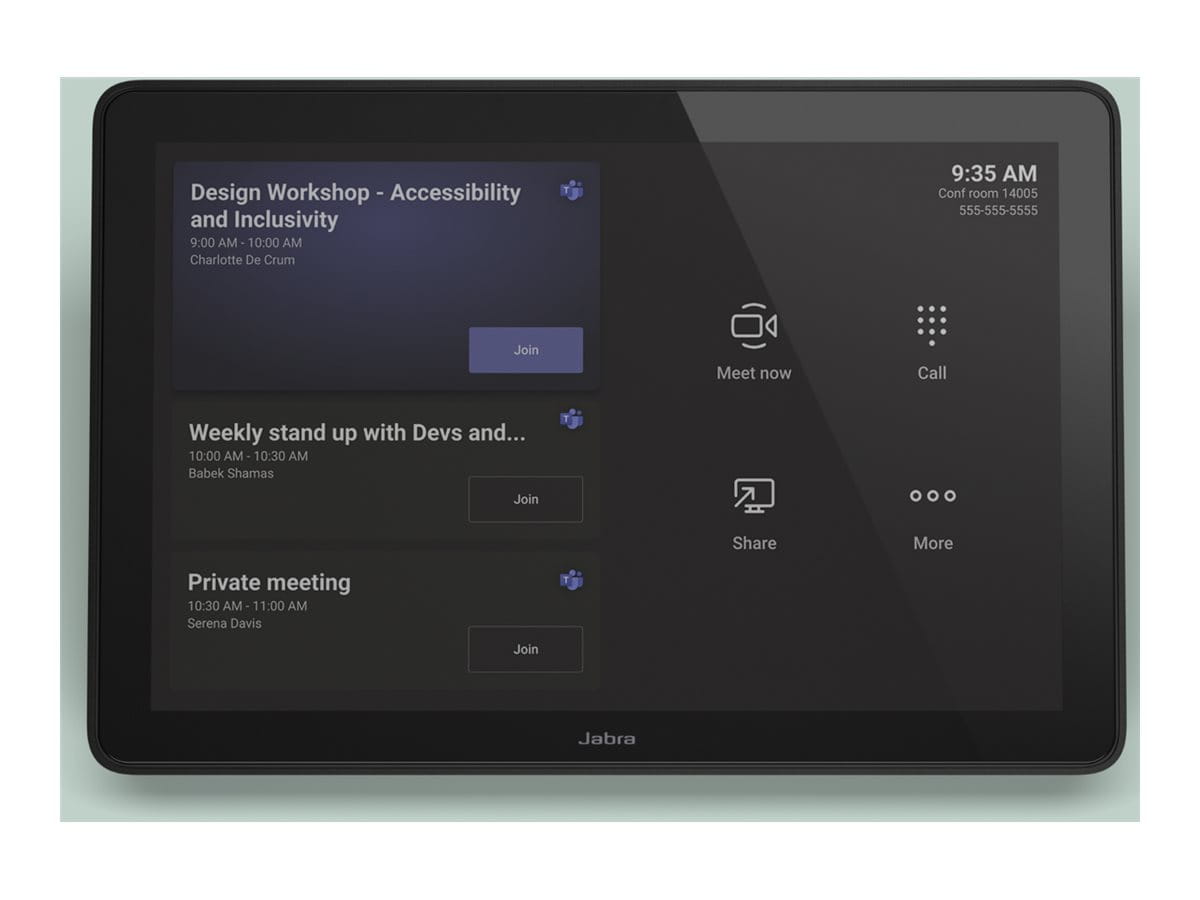 Jabra PanaCast 50 Video Bar System MS, EMEA Charger-C