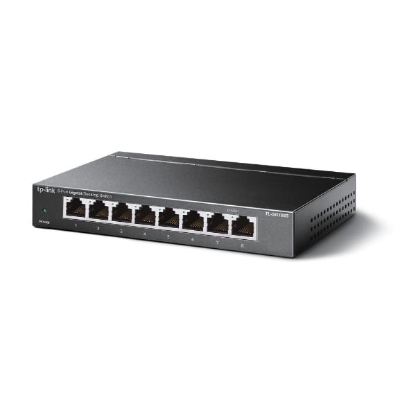TP-LINK TL-SG108S - Switch - 8 x 10/100/1000