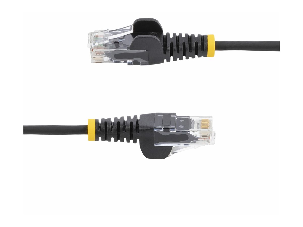StarTech.com 7m Black Slim CAT6 Ethernet Cable, Snagless, 28AWG, LSZH - Patch-Kabel - RJ-45 (M)