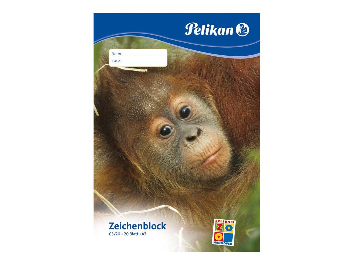 Pelikan C3/20 - Zeichenblock - A3 (297 x 420