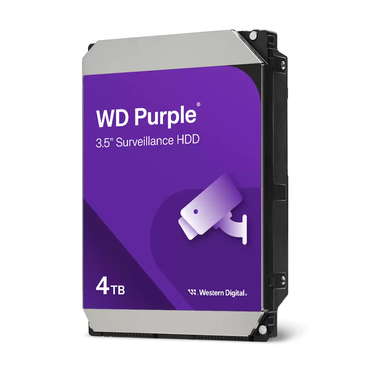 WD Purple Surveillance WD44PURZ - Festplatte - 4 TB - intern - 3.5" (8.9 cm)